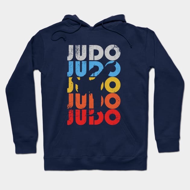 Judo retro. Martial arts fighter funny. Perfect present for mom mother dad father friend him or her Hoodie by SerenityByAlex